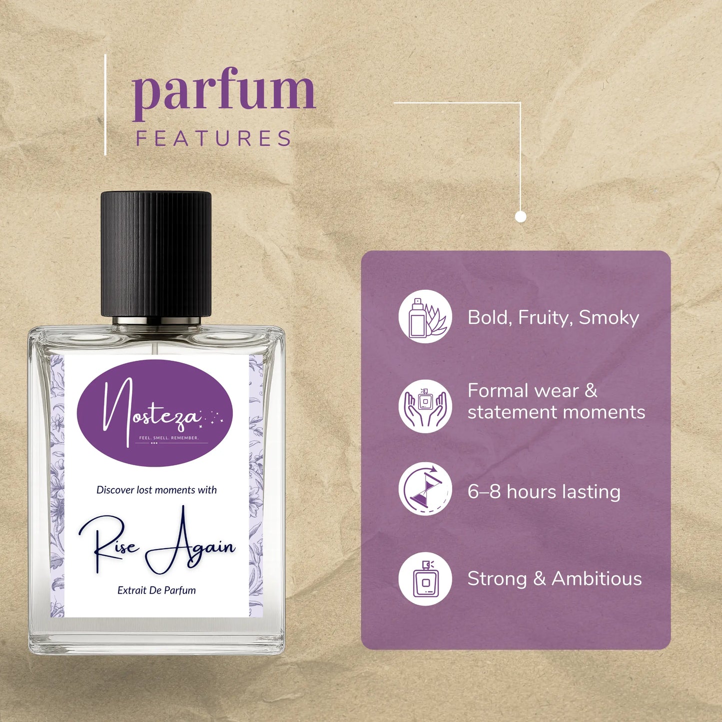 Rise Again - Luxury Men’s Perfume in Pakistan | Nosteza