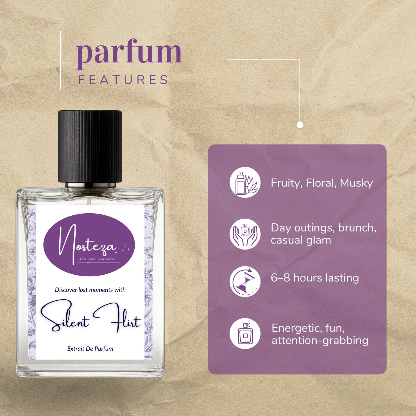 Silent Flirt - Luxury Women’s Perfume in Pakistan | Nosteza
